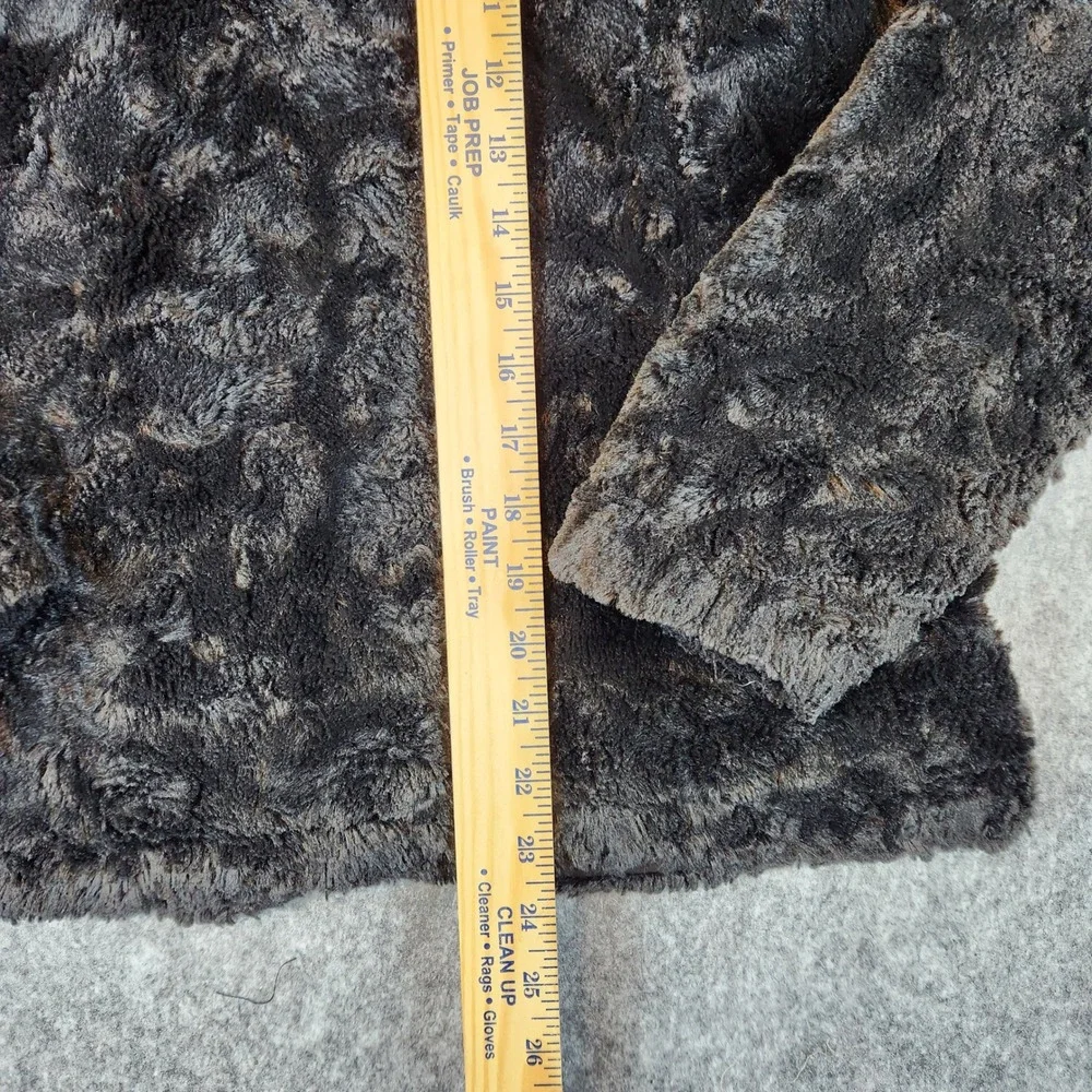 The North Face Reversible Shasta Jacket Girls L Full Zip Faux Fur Insulated - Picture 5 of 12